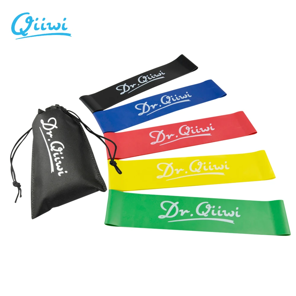 

Dr.Qiiwi Resistance Bands Elastic Band for Fitness Stretching Rubber Loop for Training Sports Yoga Pilates CrossFit (3pcs/set)