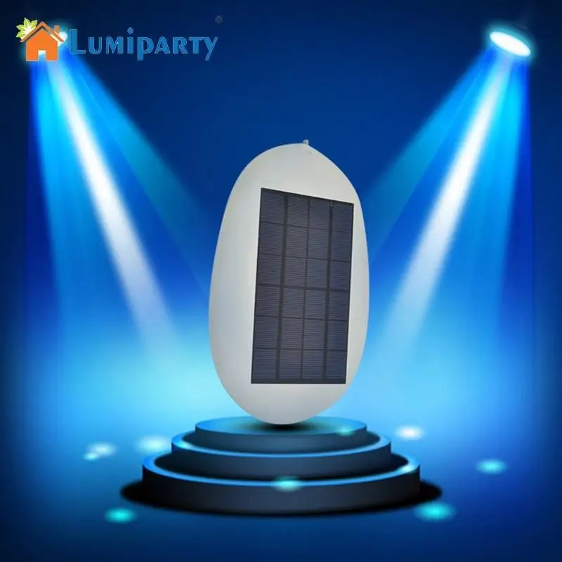 

LumiParty Super Bright Solar-Powered LED Wall Lamp Outdoor Yard Street Light Waterproof Light Sensor
