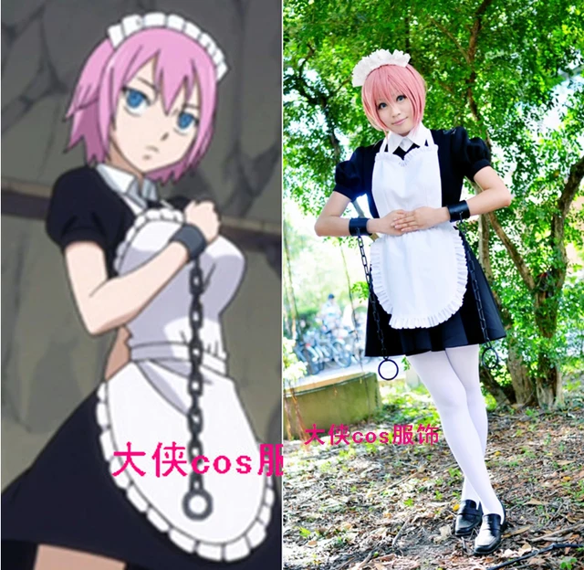 New Arrival Fairy Tail Virgo Maid Costume Anime Lolita Halloween Cosplay Costume For Women Dress