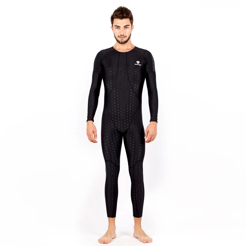 Men Approval Professional Tight Full Body SwimSuit Approval Competition