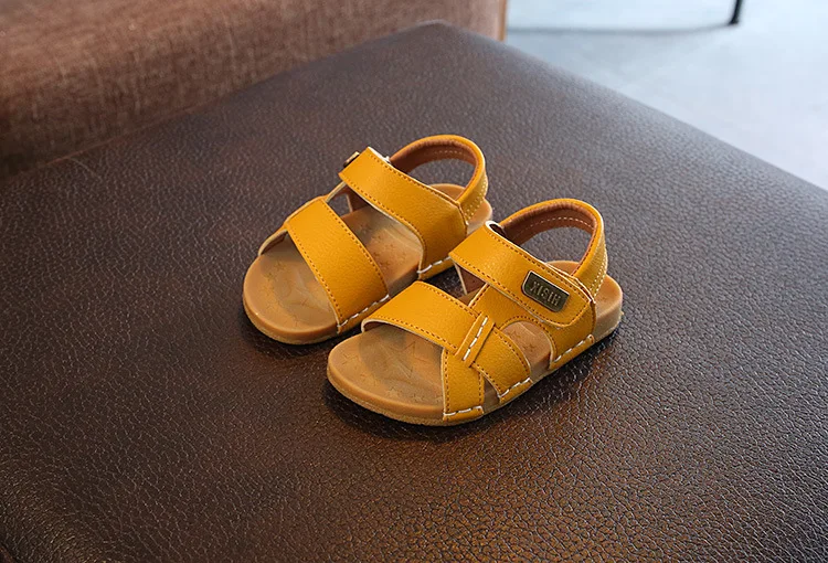 Ulknn-sandálias infantis para meninos e meninas, sapatos