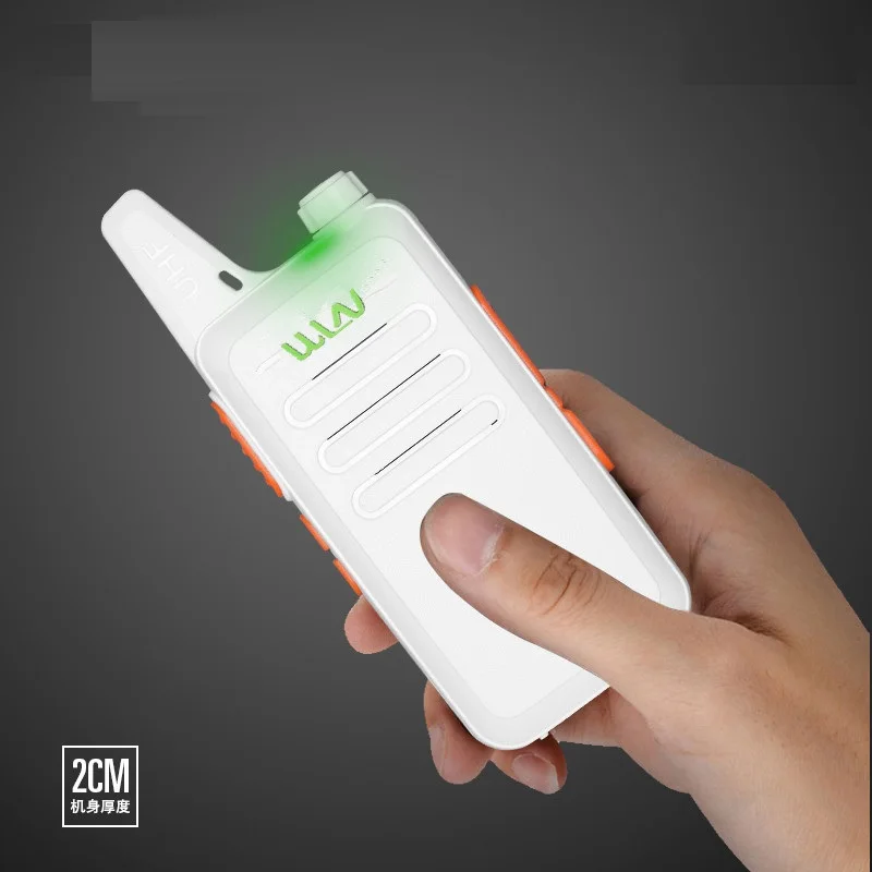 1/2/3/4/5 шт. WLN Mini Walkie Talkie 5W KD C1 UHF Portable Kids Radio Ham CB Transceiver с USB зарядкой рождественские