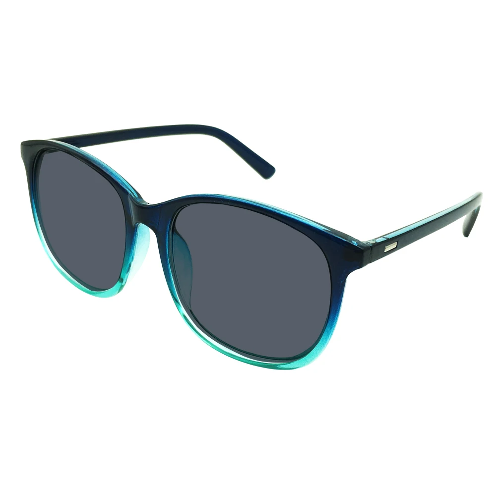 

Polarized Distance Sunglasses Myopia Oversize Shortsighted Tinted Grey Glasses -0.25 to -6.0 Mens Womens Blue Frames Spectacles