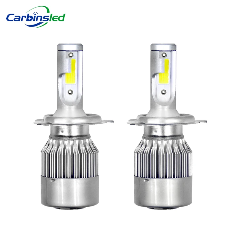 

CAEBINSLED C6 Led Car Headlight H4 LED H7 Bulb HB2 H1 H3 H11 HB3 9005 HB4 9006 9004 9007 72W 6000lm Auto Lamps Fog Lights 12V