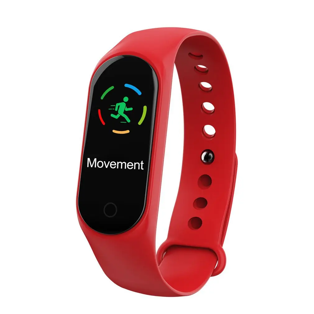 

M3 Smartbracelet Fitness Tracker Smart Wristband Daily Waterproof Heart Rate Monitor Bracelet Pedometer Smart Watch