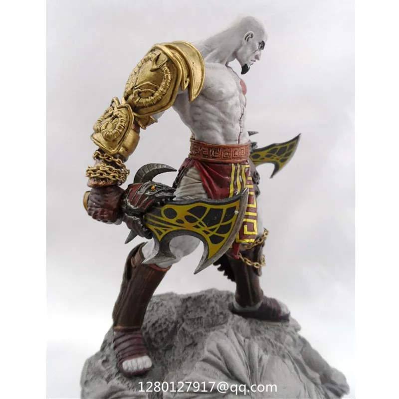 Статуя God of War III Kratos полноразмерный портрет GK смола фигурка Коллекционная модель игрушки Q366