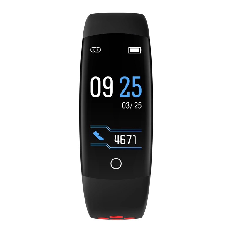 EXRIZU Q6 Smart Wrsitband Фитнес браслет монитор сердечного ритма Sport Band IP68 Водонепроницаемый сна трекер для iOS и Android