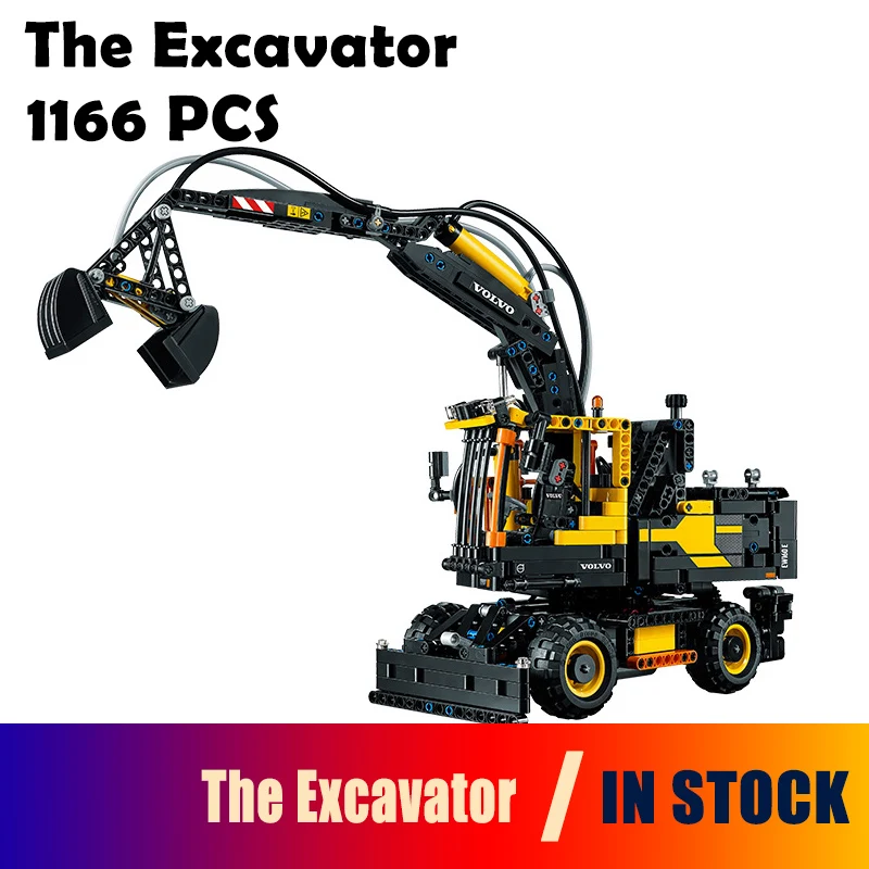 

Compatible with Lego Genuine Technic 42053 Excavator toy 20023 1166pcs building blocks Figure bricks toys for children