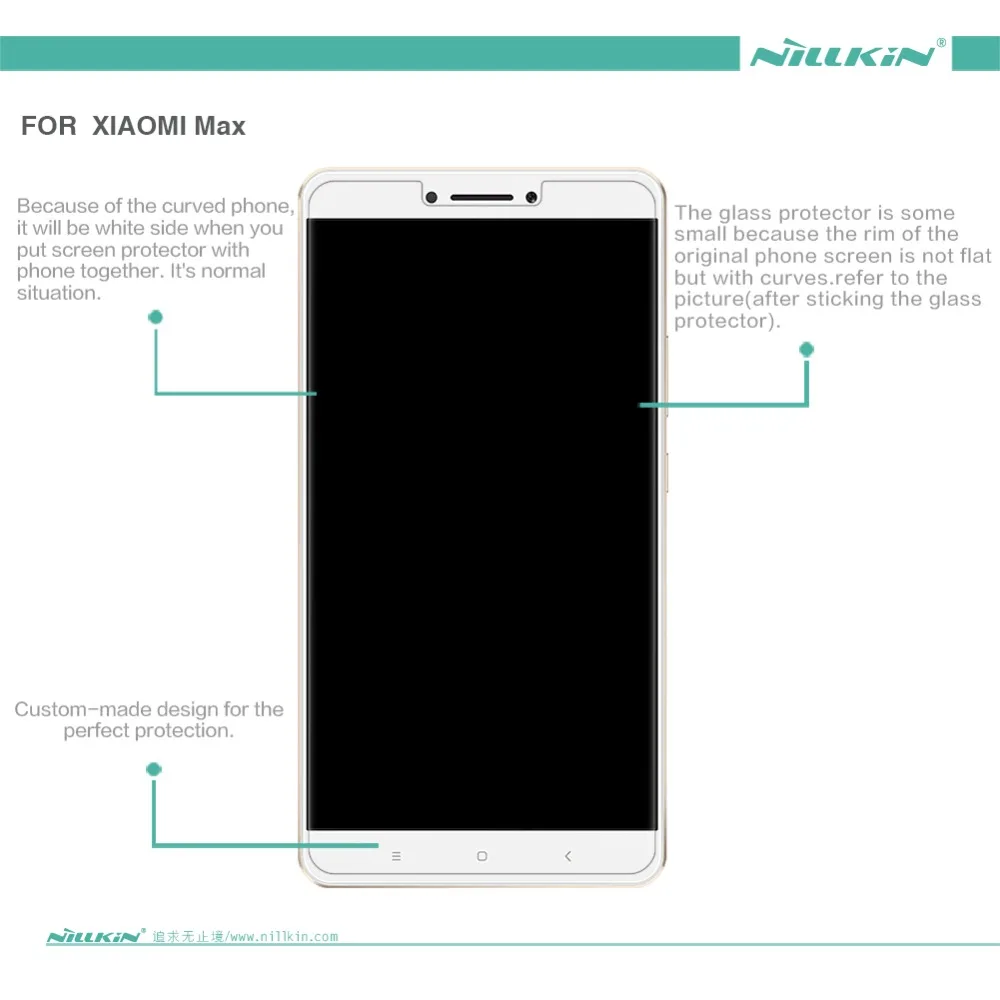 2 шт./лот матовая защитная пленка для экрана для xiaomi mi max 2 NILLKIN матовая устойчивая к царапинам Защитная пленка для xiaomi max 6,44"