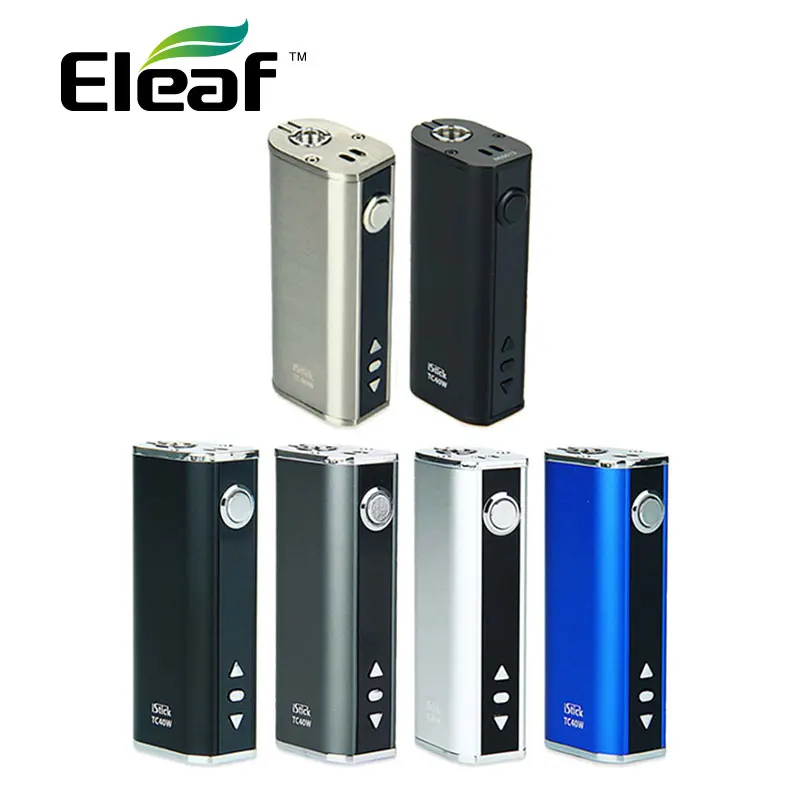 100% Original Eleaf iStick TC Mod 40W 2600mAh Battery Capacity Mod TC40w Battery with Oled Display Screen Electronic Cigarette 100% Original Eleaf iStick TC Mod 40W 2600mAh Battery Capacity Mod TC40w Battery with Oled Display Screen Electronic Cigarette