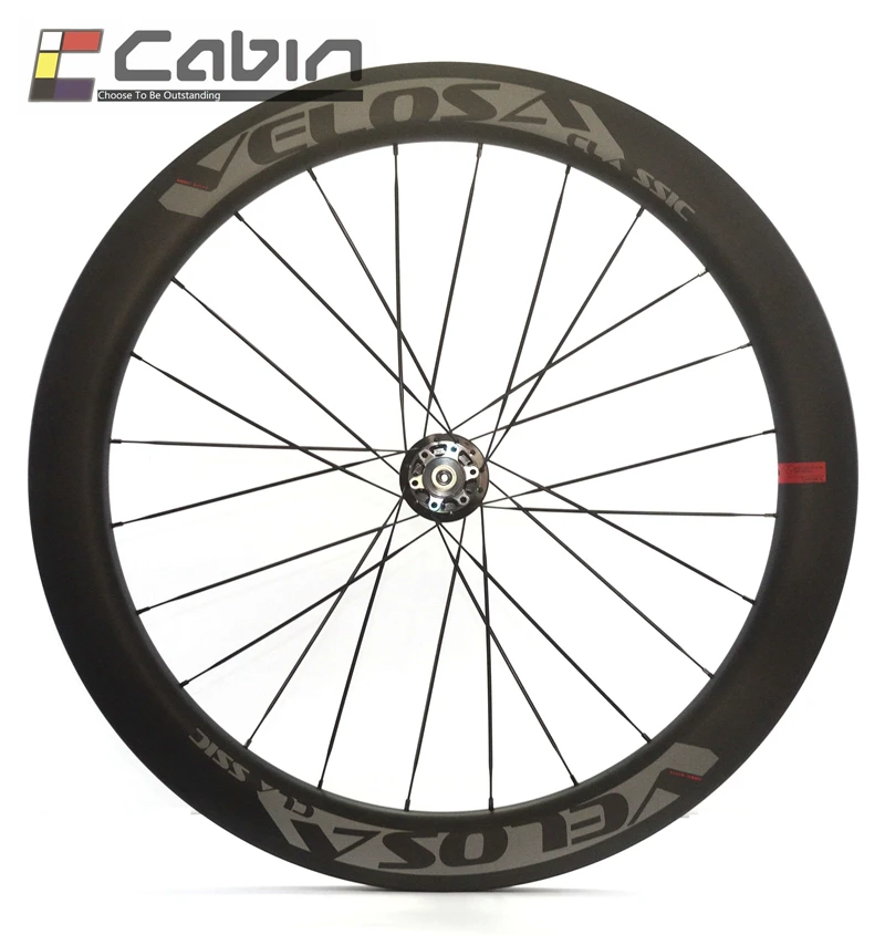 Velosa Disc 60 road дисковый тормоз колесная пара. 700C углеродное колесо для дорожного