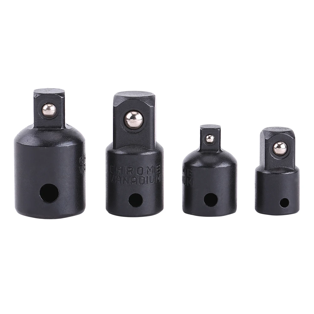 

New 4pcs Sockets Screwdriver Converter Set 1/2 3/8 1/4 Inch Socket Wrench Adapters Drive Socket Adapter Converte Reducer Sleeve