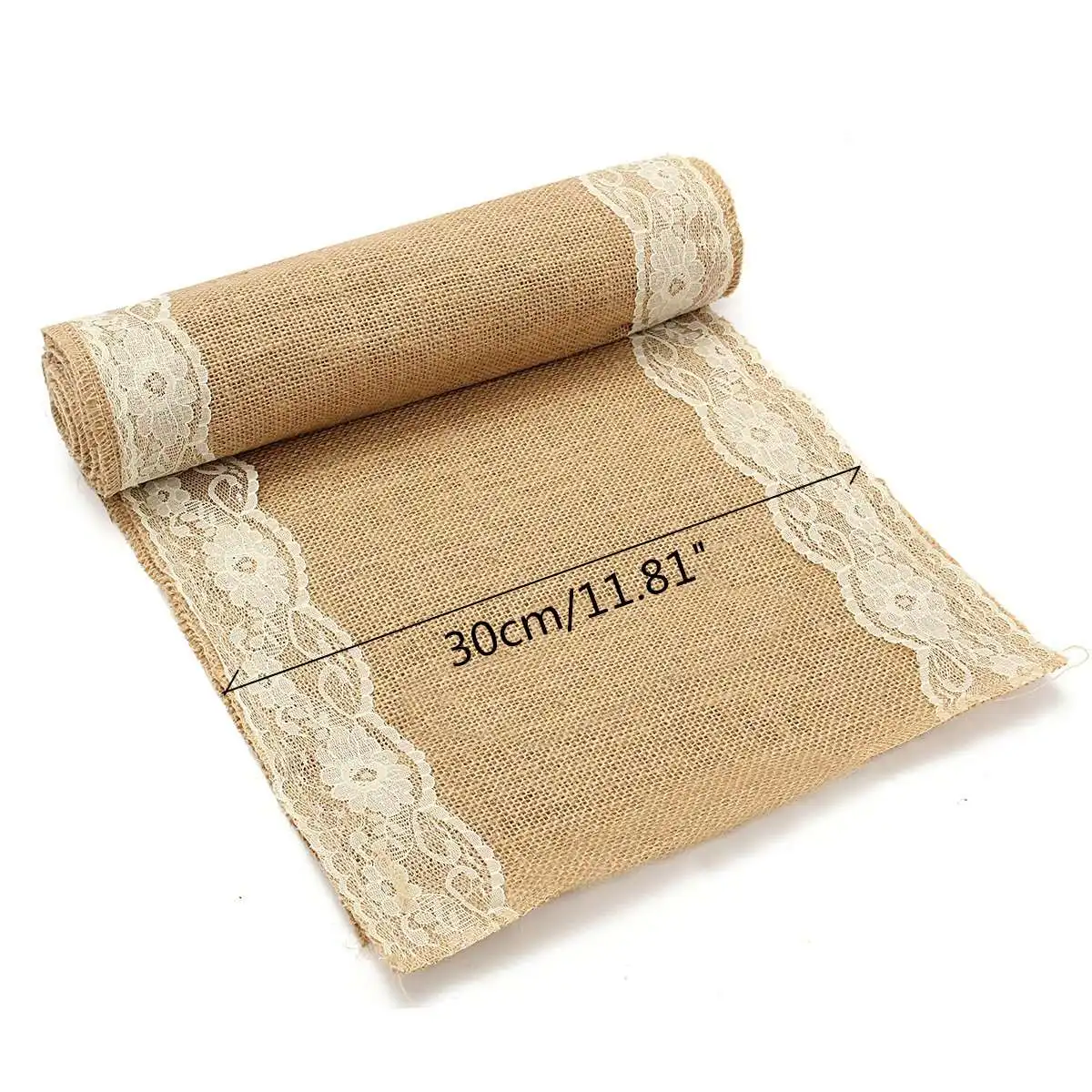 5 Couleurs Jute Rustique Toile De Jute Dentelle Chemin De Table 5 Couleurs Jute Rustique Toile De Jute Dentelle Chemin De Table