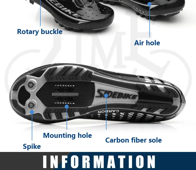 Sidebike новая углеродная MTB велосипедная обувь с автоматическим замком Ультралегкая велосипедная обувь для горного велосипеда спортивная обувь для верховой езды Zapatillas Ciclismo