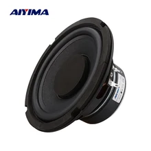 AIYIMA 1 Uds 6,5 pulgadas Subwoofer 4 8 Ohm 80W Supergraves Woofer altavoz de cine en casa para estantería altavoz de la computadora