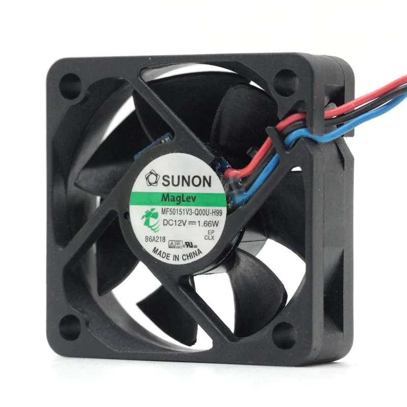 

For Sunon 5CM Super Mute 5015 Maglev Cooling Fan 12V 1.66W MF50151V3-Q00U-H99