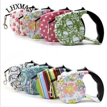 

Colorful Pet Dog Leash Retractable Dog Collar Leash Products Dog Harness Pet Dog Chain Collars 10 Colors 5M D276