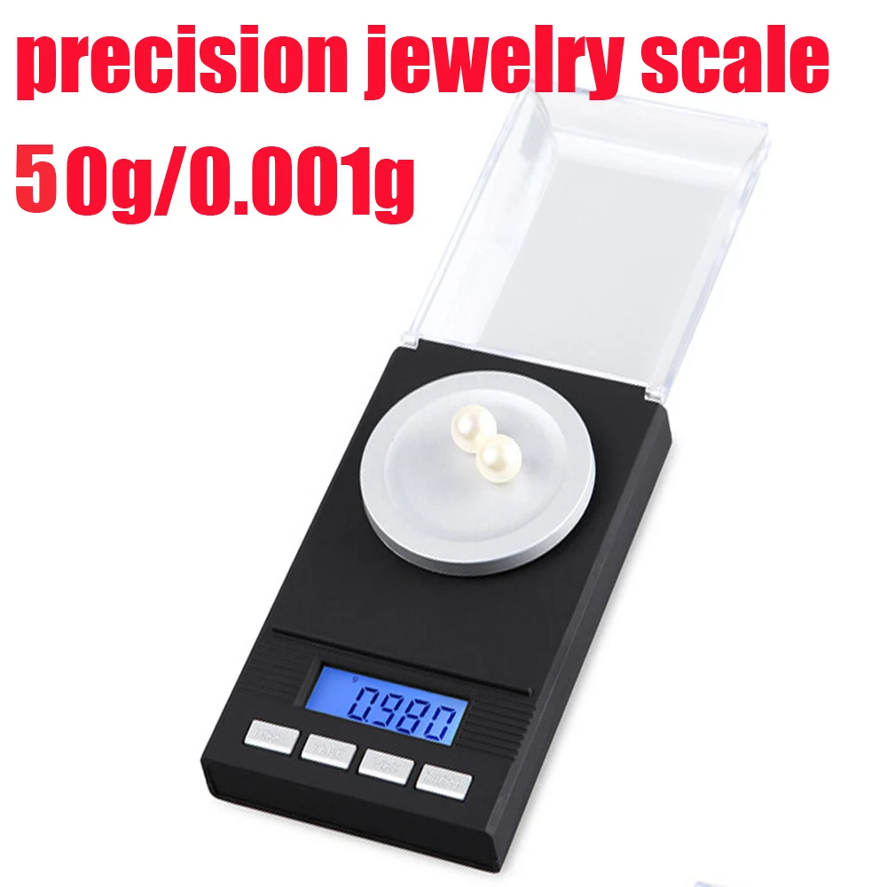 High precision jewelry scale LCD Digital Scale 0.001g 50g Pocket