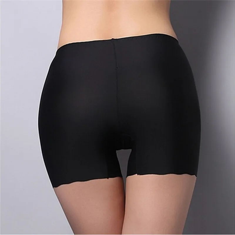 Safety Short Pants Under Skirts For Women Boyshorts Panties Seamless Big Size Female Boxer Underwear|Трусы-шорты| |