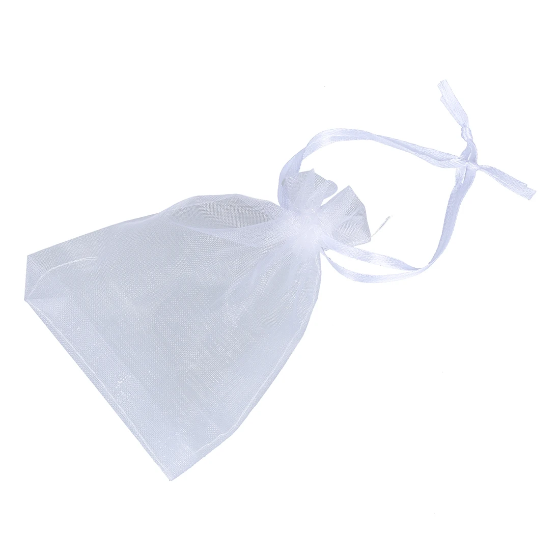 

20 X Organza Drawstring Jewellery Gift Bag Pouch White