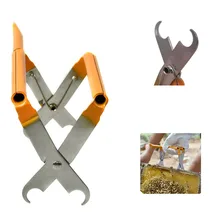 Lifter and Gripper Cabinet Clip Stainless Steel Bee Hive Frame Holder Grip Rack Beekeeping Tool Beekeeping Equipment
