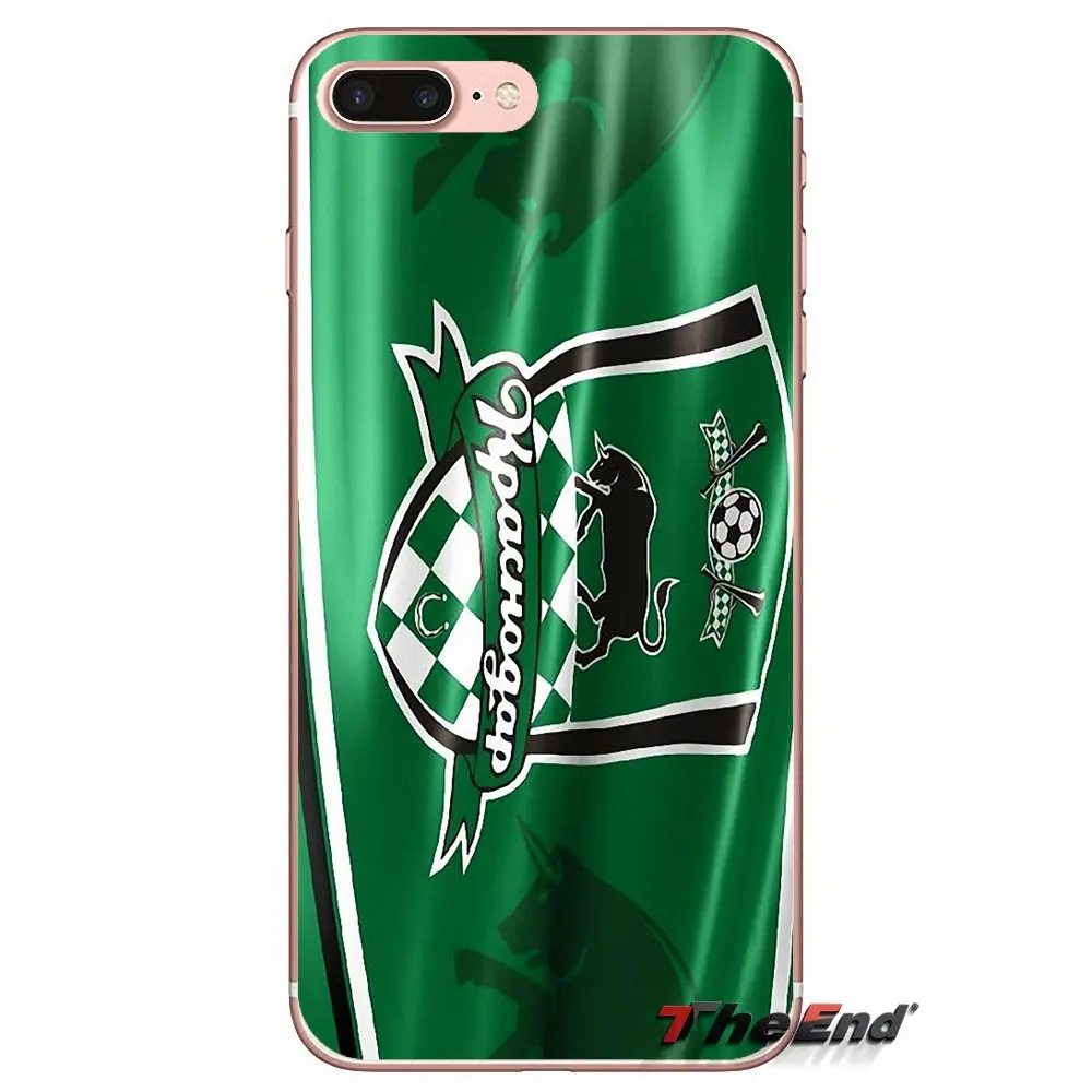 Чехол с логотипом для Xiao mi 6 mi 6 A1 Max mi x 2 5X 6X Red mi Note 5 5A 4X 4A A4 4 3 Plus Pro football Club FC Krasnodar Byki