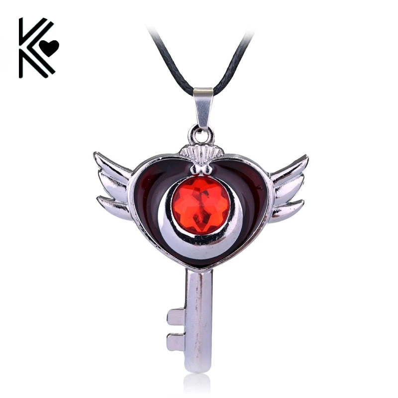 New Sailor Moon Necklace Sailormoon Magic Wand Anime Jewelry For Fandom