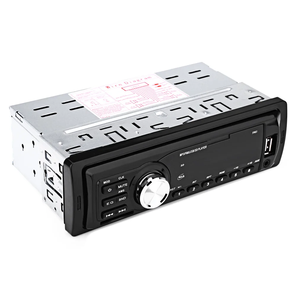 Zeepin 5983 автомобиль радио 12V Авто аудио стерео MP3 плеер Поддержка FM SD AUX USB| |