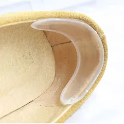 1Pair Woman Shoes Sticker Transparent Silicone High Heels Sandals Protector Prevent Rub Pain Heel Grips Invisible Insole 1Pair Woman Shoes Sticker Transparent Silicone High Heels Sandals Protector Prevent Rub Pain Heel Grips Invisible Insole