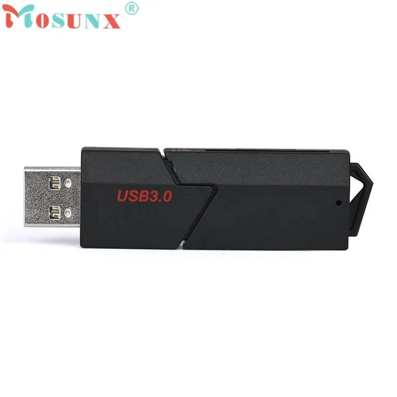 Надежный 2в1 USB 3,0 высокоскоростной для микро-sd SDXC T-Flash TF адаптер для чтения карт памяти