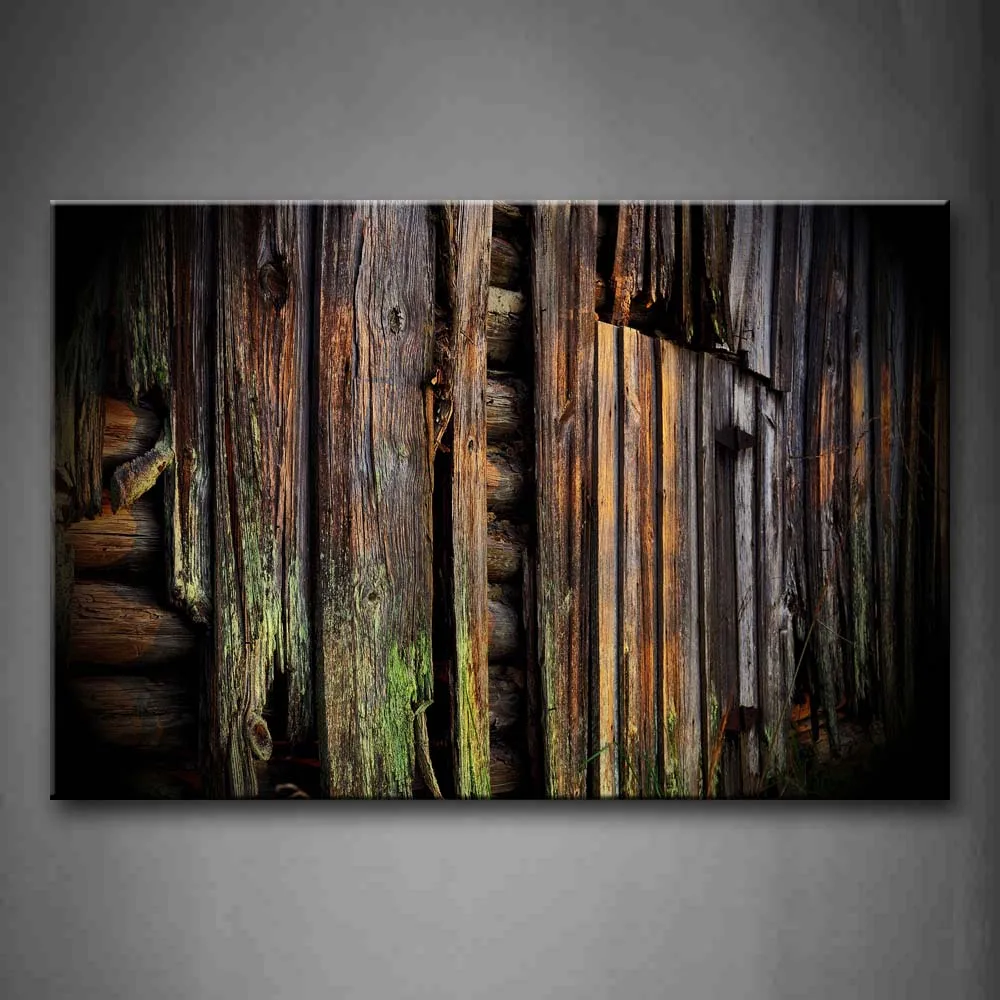 

Framed Wall Art Pictures Wooden Wall Canvas Print Art Modern Posters With Wooden Frame For Living Room Home Office Decor