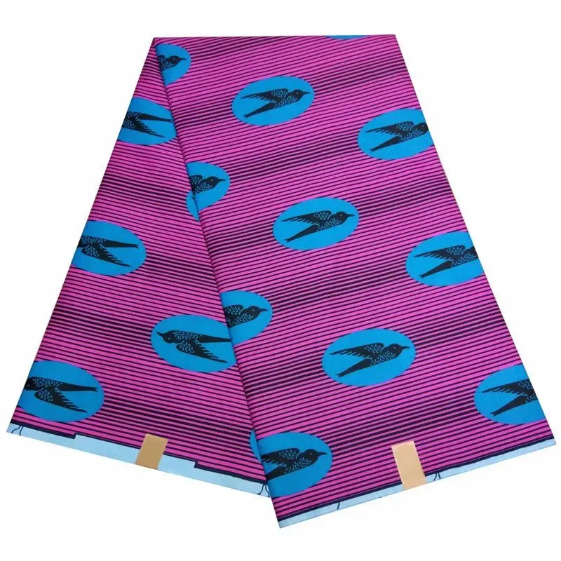 

African wax print fabric hot selling ankara african wax fabric fashion african Fabric 6yards for party dress