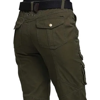 

Spring Autumn Women's Long Pants Woman Army Green Cotton Leisure Trousers Girl Baggy Pants Lady Clothing