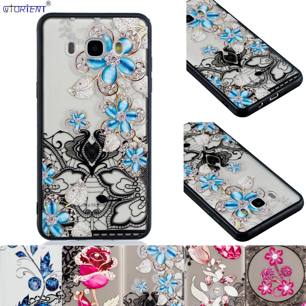 

For Samsung Galaxy J5 2016 J56 Back Case J510 SM-J510F/DS SM-J510FN/DS Fitted Cover SM-J510F SM-J510FN Cute Floral Phone Funda