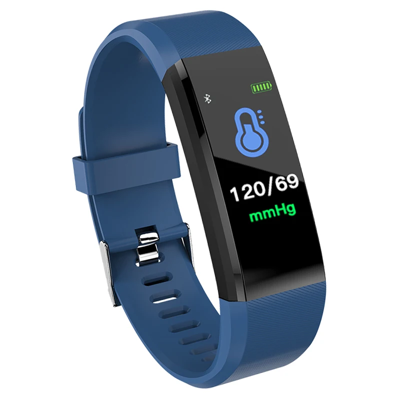 

BANGWEI Mens Smart Wristband Watches Color Screen Heart Rate Activity Fitness tracker Smart Electronics Watch SMS push reminder