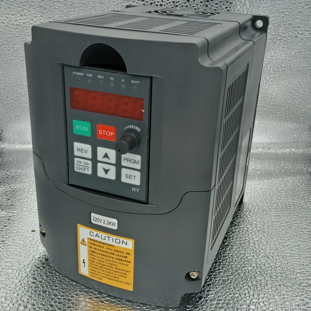 

HY02D23B 220v 2.2kw VFD Variable Frequency Driver VFD Inverter for cnc engraving machine spindle