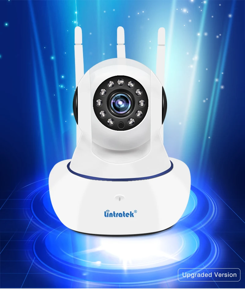 Lintratek Wireless Security 2MP Wifi Camera HD 1080P IP Camera with Two way Audio IR Night Vision Remote Control for Home Office