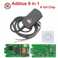 Completo chip adblue 9 em 1 adblue emulação adblue 8 em 1 universal adblue emulato para muitos tipos de caminhões frete grátis