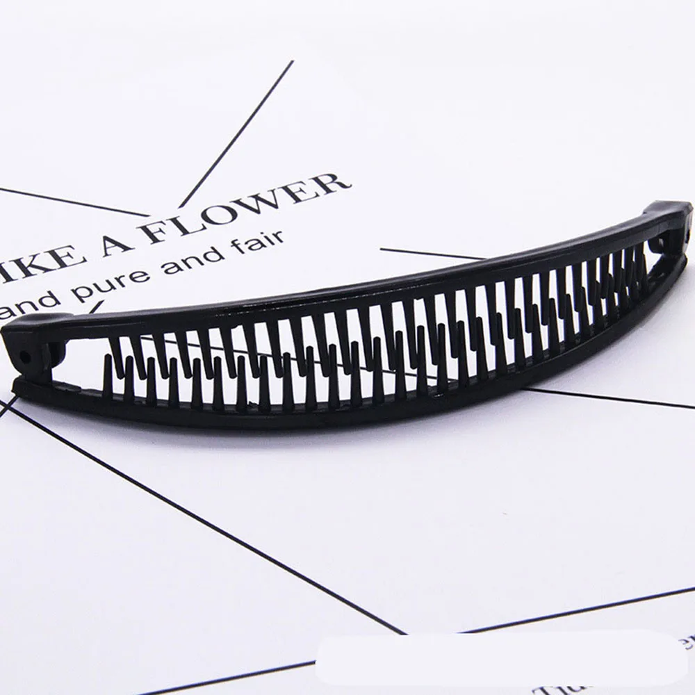 New Hair Claws Clip Fish Shape Banana Barrettes Black Brown Hairpins Hair Accessories For Women Hair Clip Clamp New Hair Claws Clip Fish Shape Banana Barrettes Black Brown Hairpins Hair Accessories For Women Hair Clip Clamp