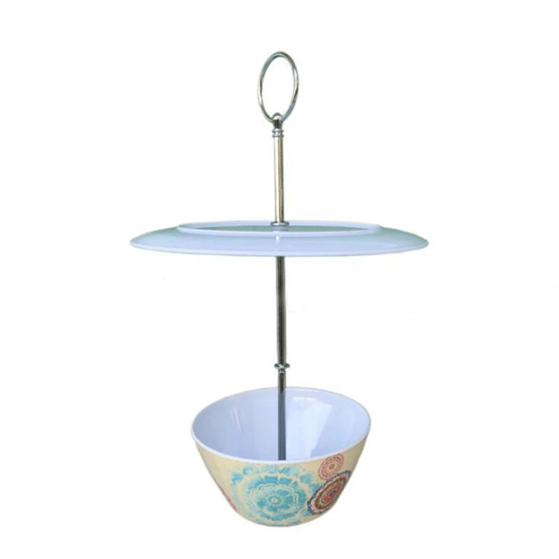 

Cake Holder Cake Plate Stand Handle Fitting Metal Wedding Party Cake Decorating Tools Without The Plate