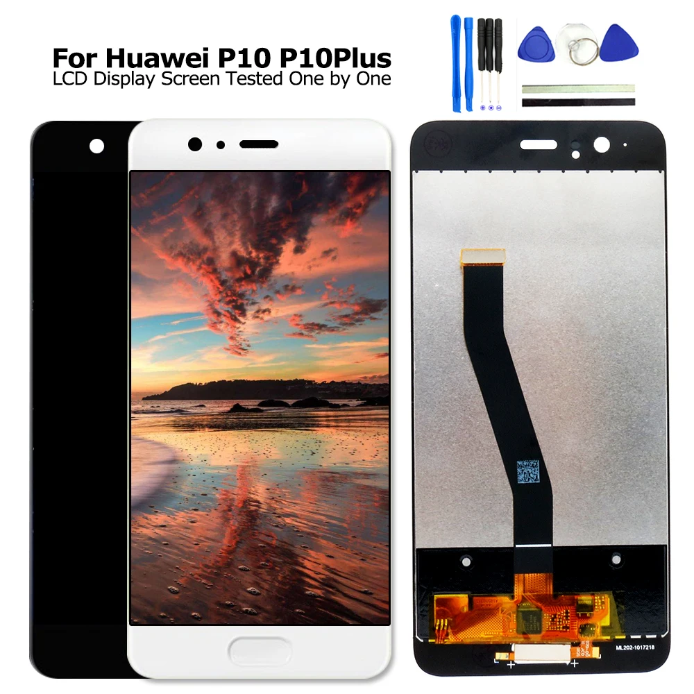 2017 новое поступление для Huawei P10 ЖК дисплей + сенсорный экран Замена Plus P10Plus