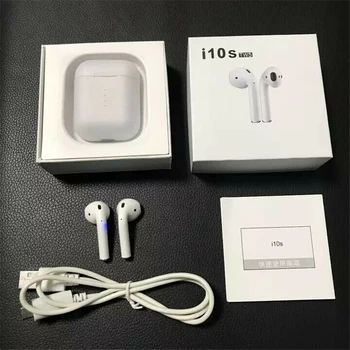 

i10 tws i10s tws wireless charge support Earphones Wireless earphone Bluetooth 5.0 Earbuds Touch control headset
