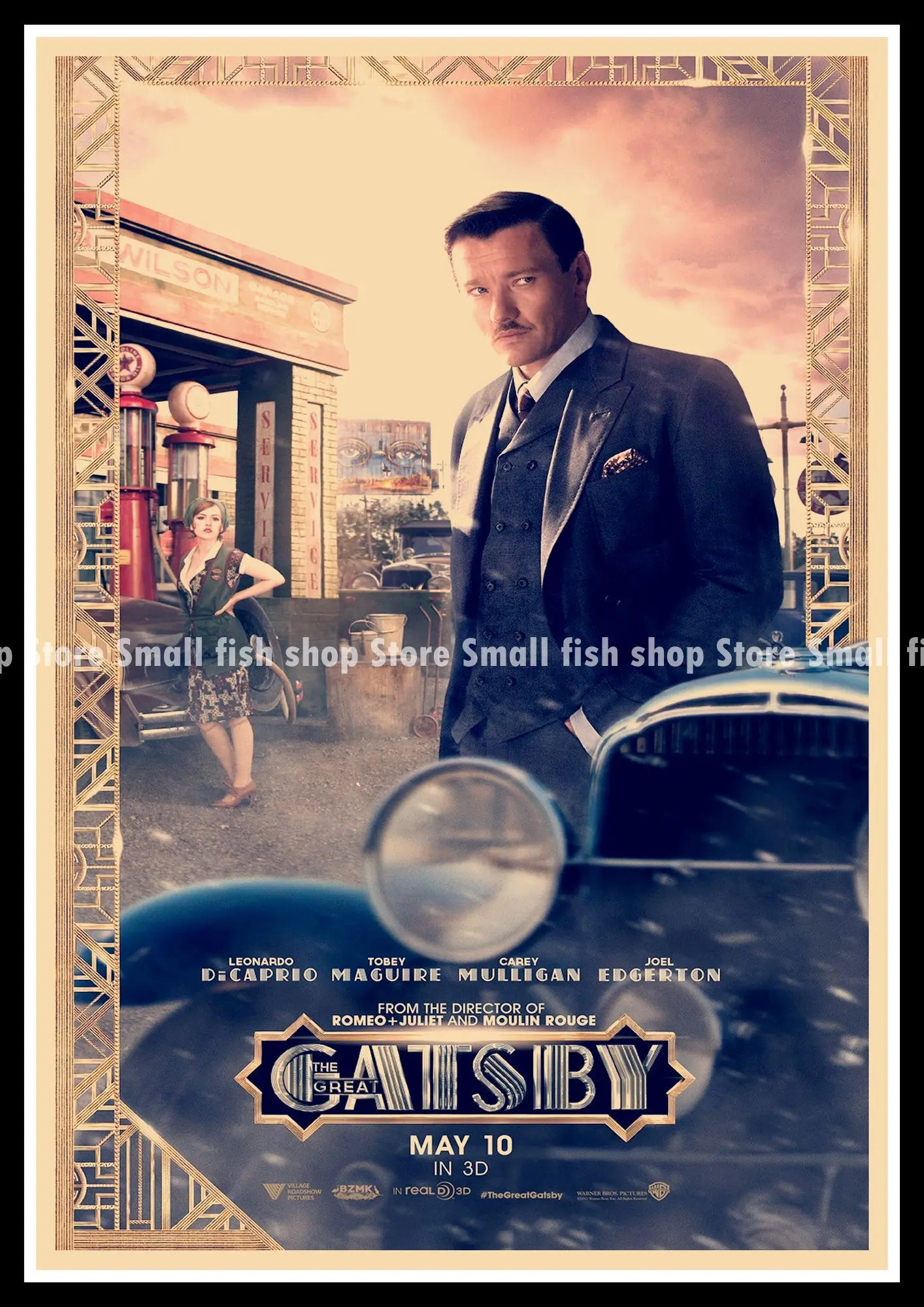 The Great Gatsby винтажная ретро декоративная рамка Плакат настенные плакаты домашний
