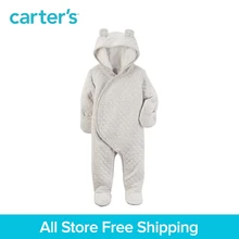 Carter s 1 Piece baby children kids clothing Boy Fall Winter Sherpa Lined Hooded Bunting 127G653