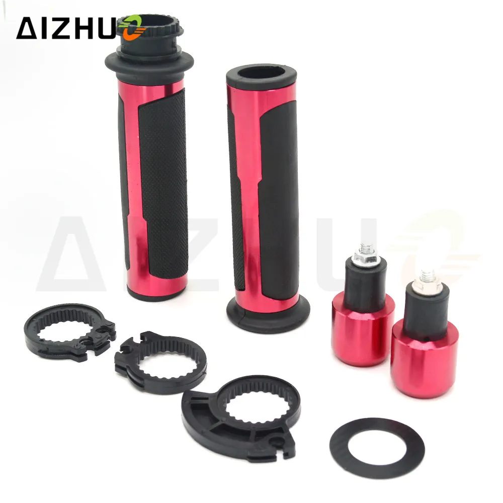22mm Universal Motorcycle Handle Grip CNC Aluminum Grips For Honda CR 250 CG125 CB 400 NC750X CB1300 Shadow 600 750 CBR 929 954