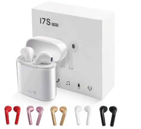 

i9s i7s tws earphones Wireless Bluetooth earphones Wireless Headsets Earbuds Bluetooth 5.0 earpieces For xiaomi iPhone earphones