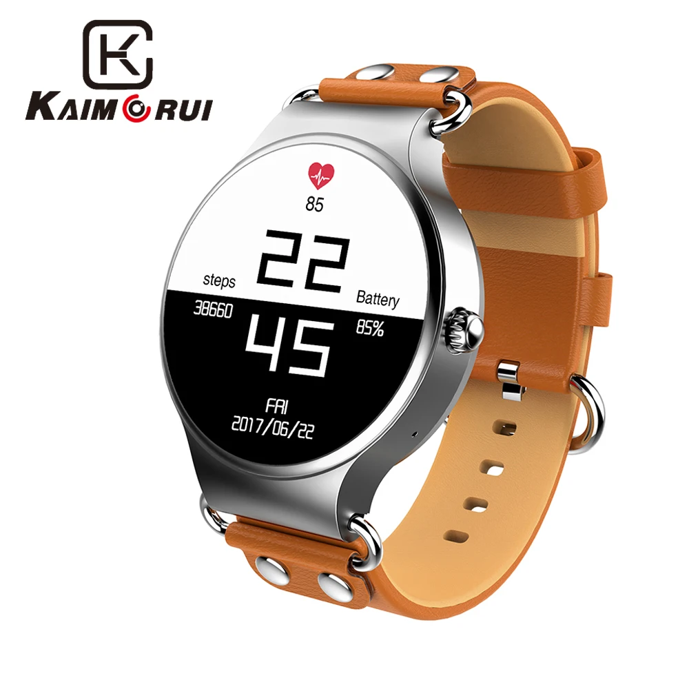 

Kaimorui Smart Watch Android 5.1 Quad Core 1.3GHZ 1.39 Inch 512MB+8GB Smartwatch SIM Card GPS WiFi Call Reminder For Android IOS