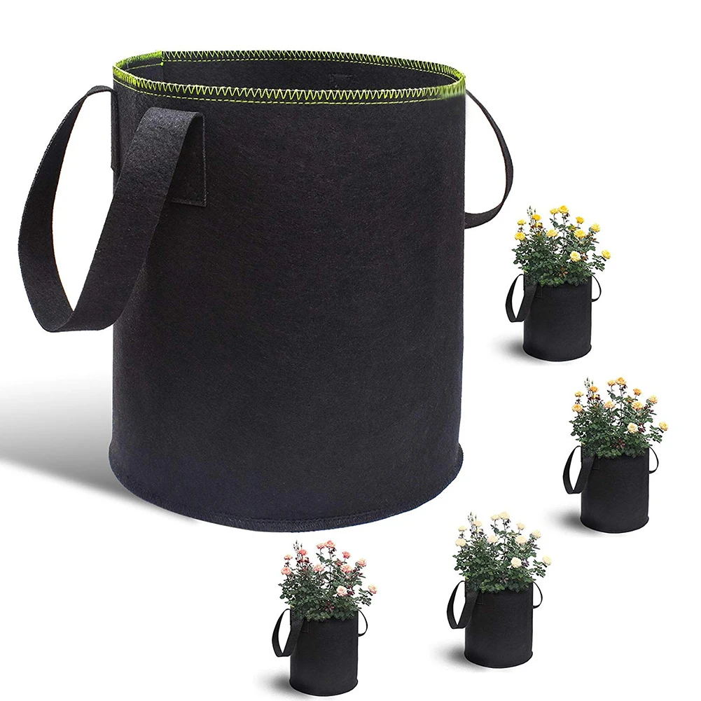 10 Gallon Garden Grow Bags Plant Flowers Pots Aeration