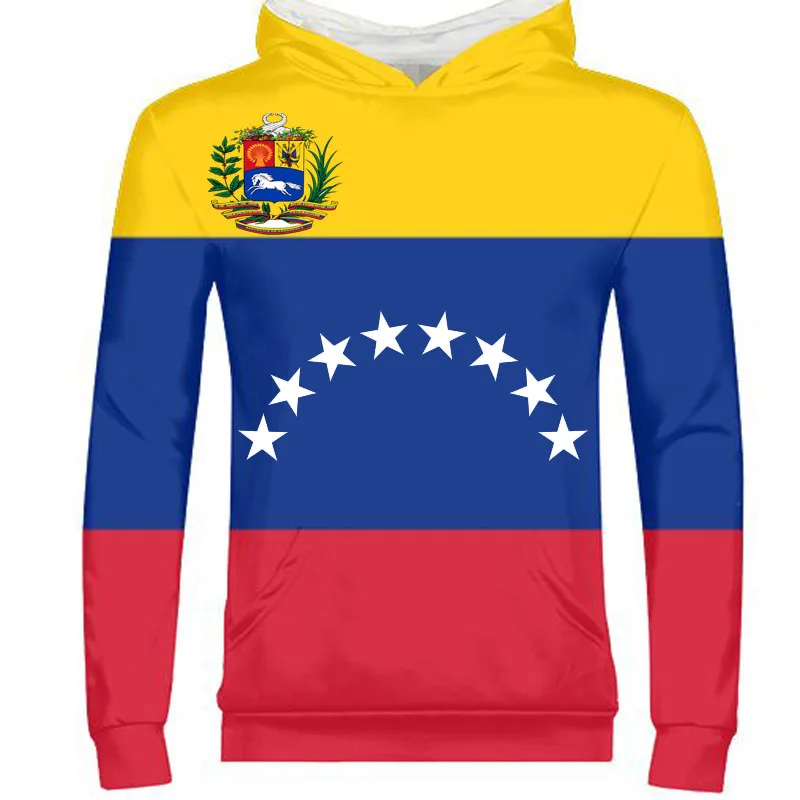 Мужская толстовка на молнии с надписью «VENEZUELA man», «сделай сам», на заказ», одежда колледжа испанской страны - Цвет: 1001