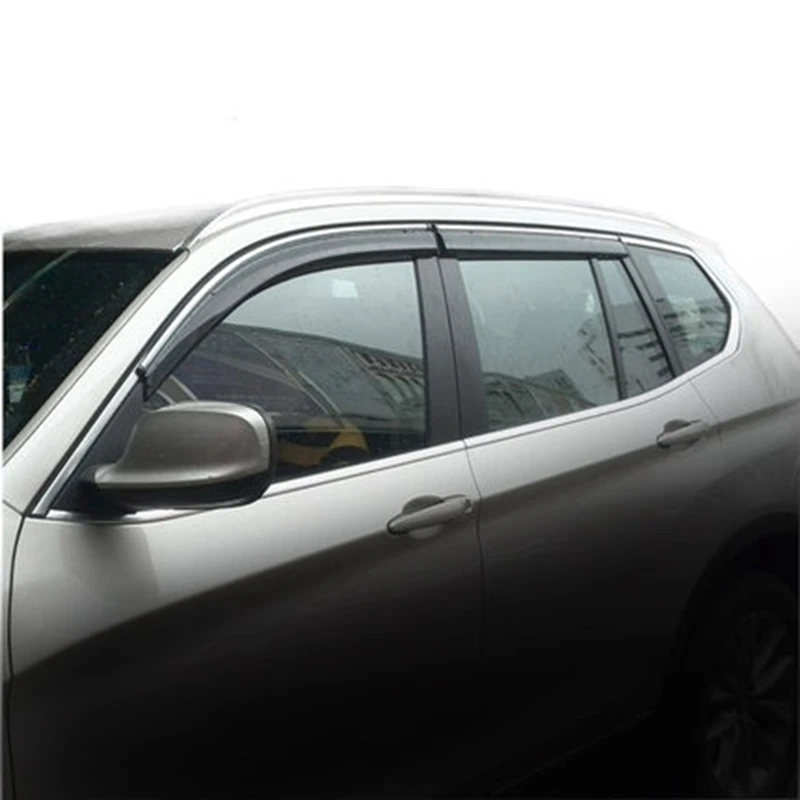 For BMW X1 F48 2015-2019 Side Window Visors Sun Guard Vent Deflectors For BMW X1 F48 2015-2019 Side Window Visors Sun Guard Vent Deflectors